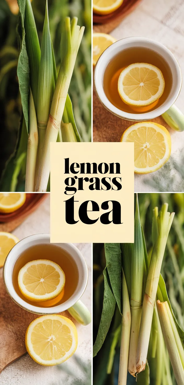 A photo of Lemongrass Tea Recipe