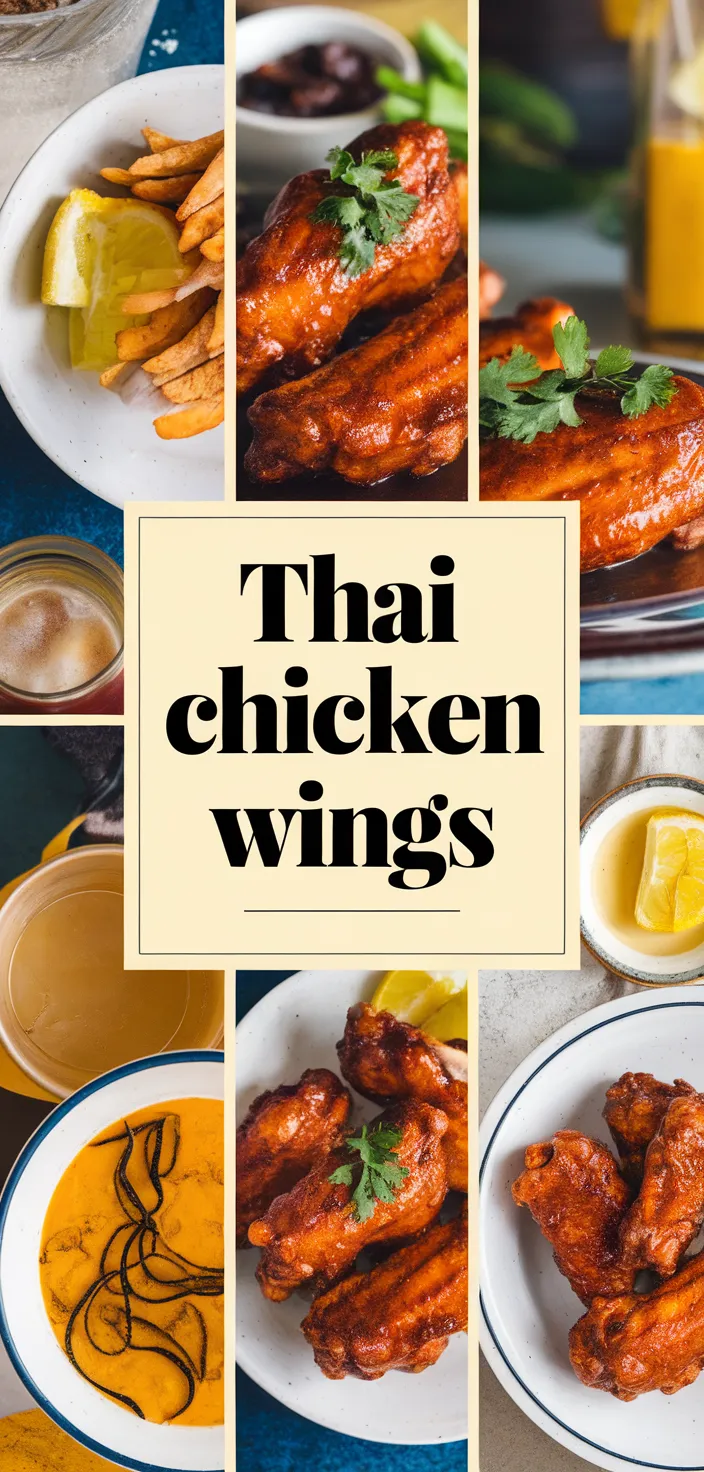 A photo of Thai Chicken Wings Recipe