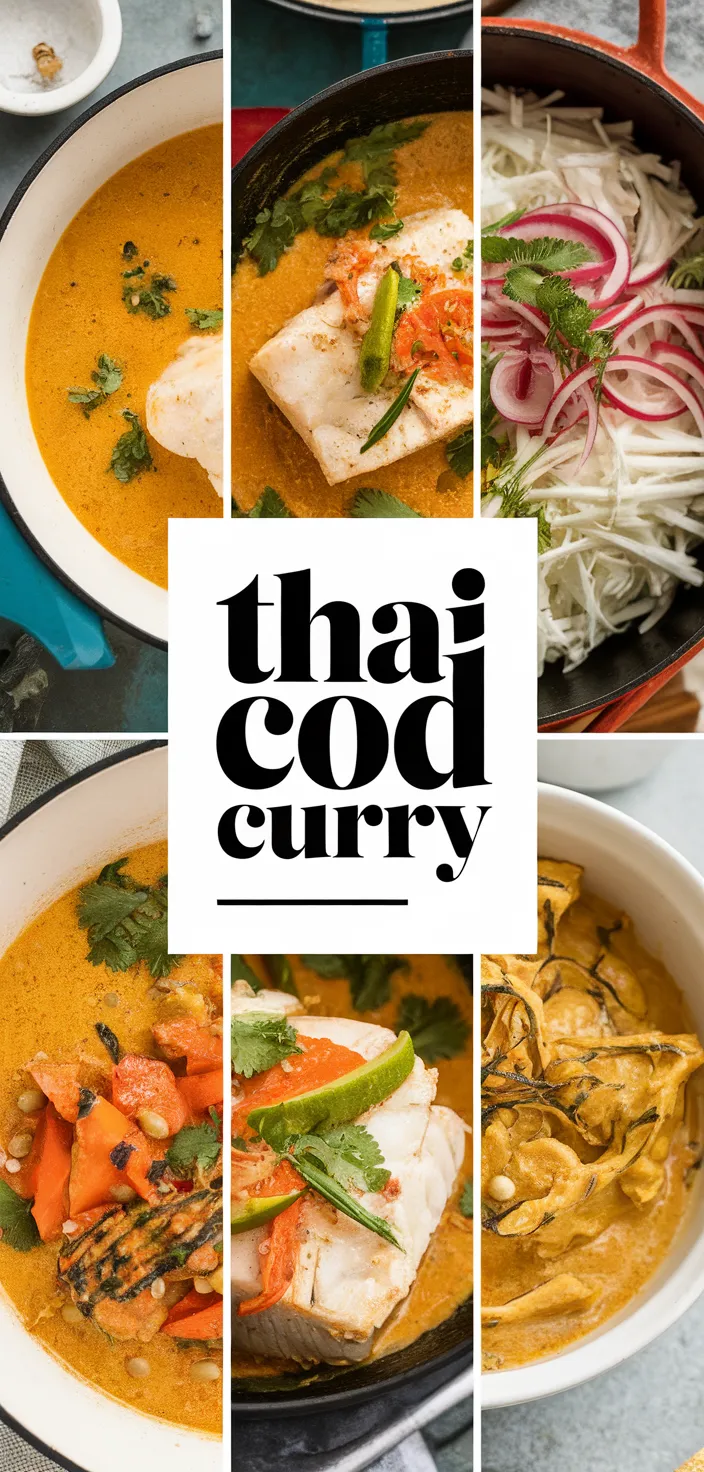 A photo of Thai Cod Curry Recipe