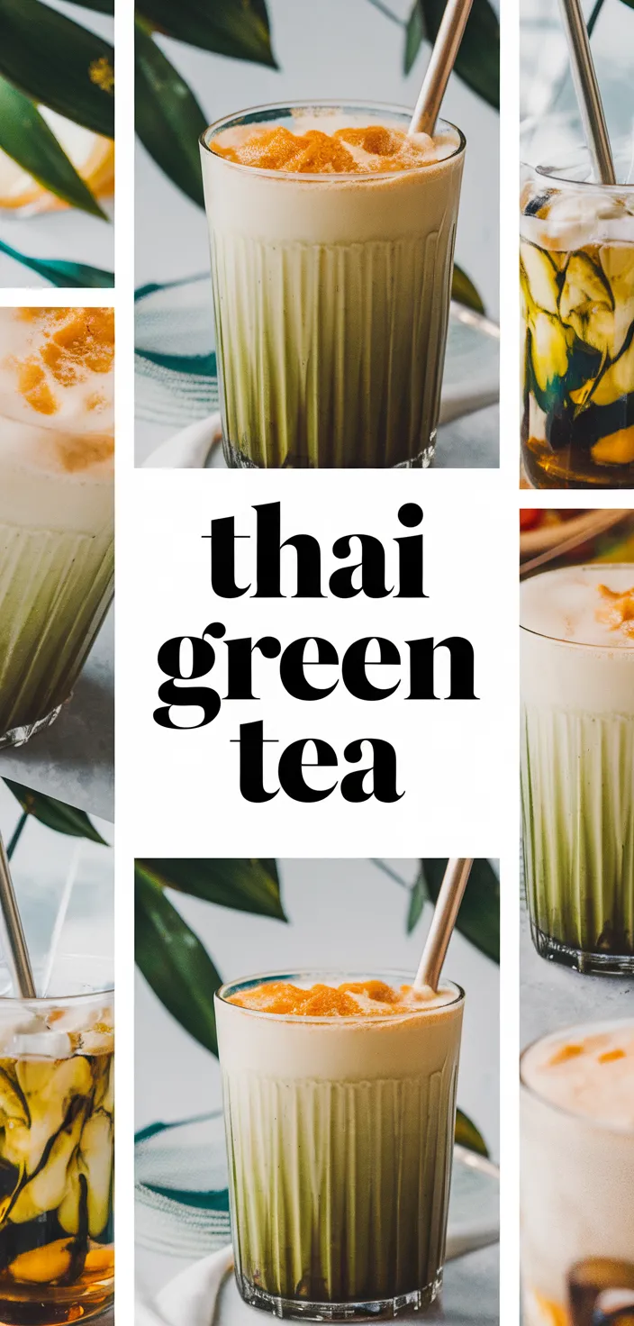 A photo of Thai Green Tea Recipe