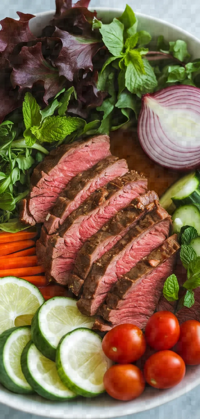 Ingredients photo for Easy Thai Beef Salad Recipe