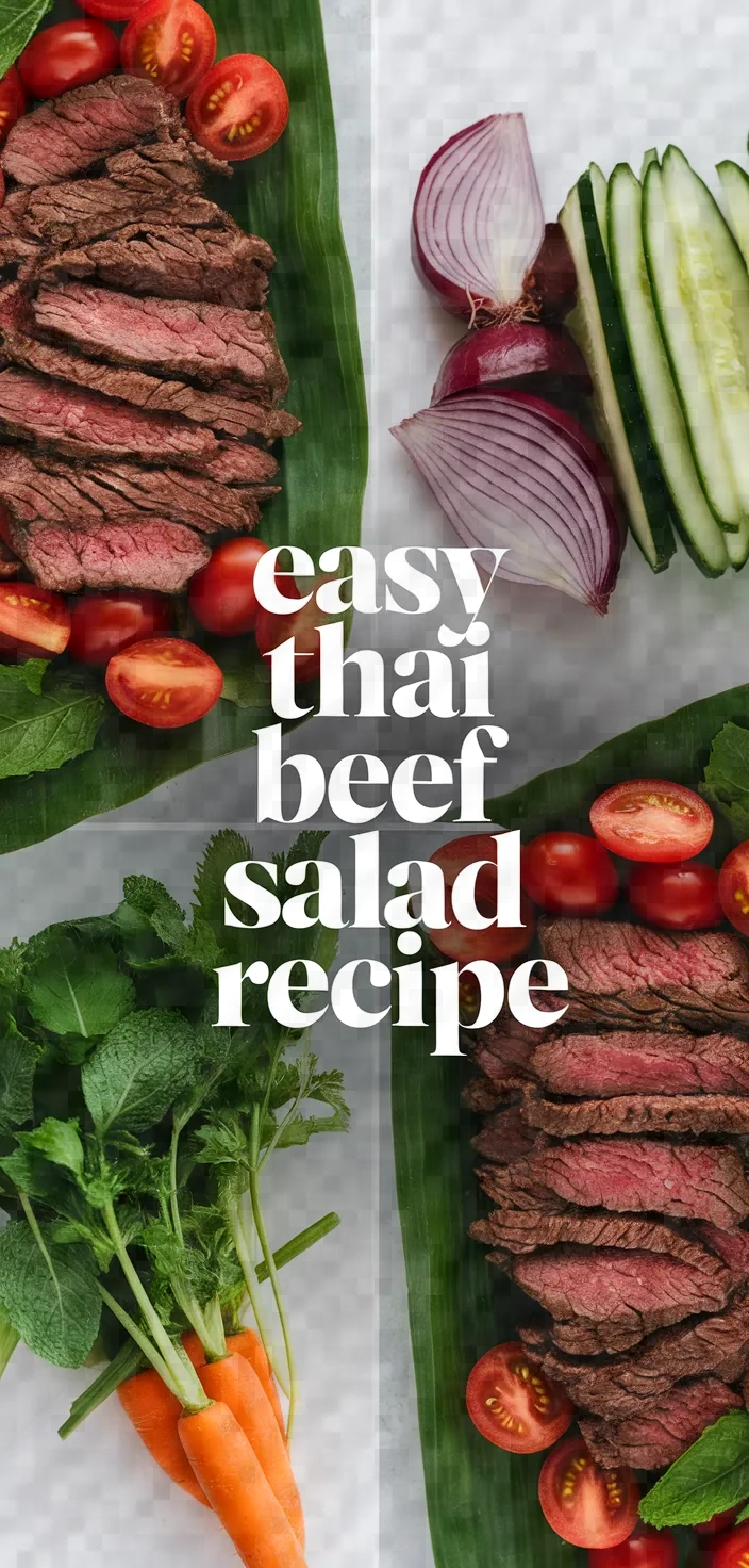 Easy Thai Beef Salad Recipe