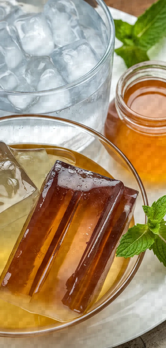 Ingredients photo for Grass Jelly Drink Recipe