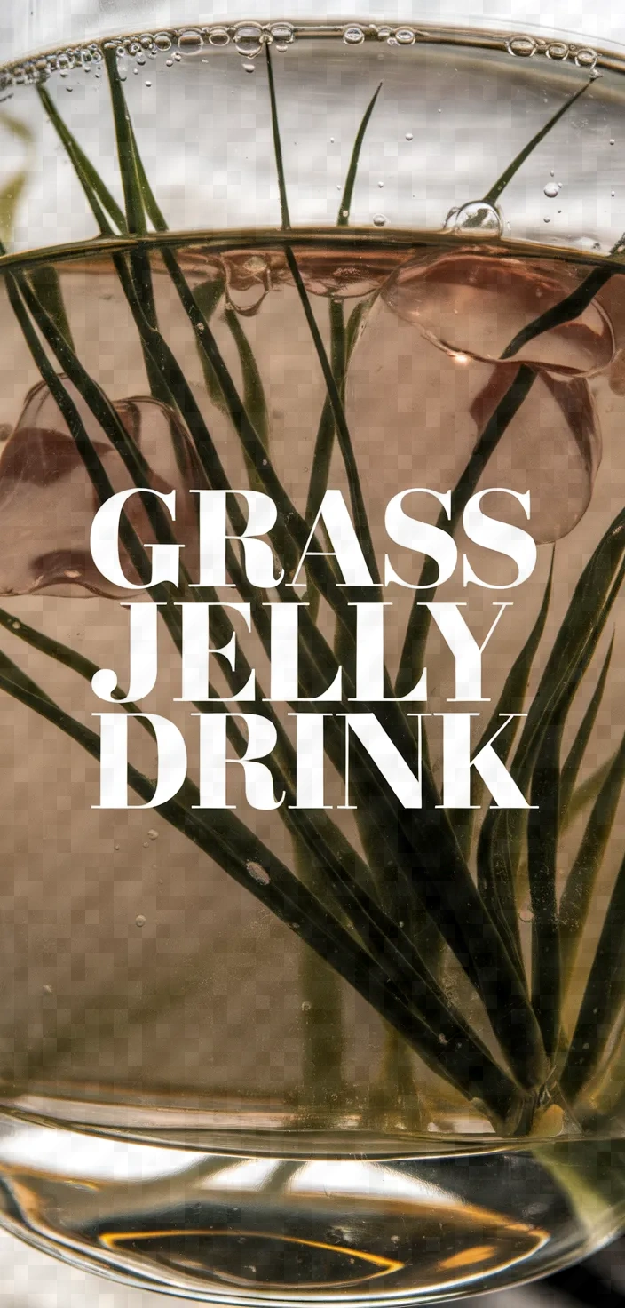 Grass Jelly Drink Recipe