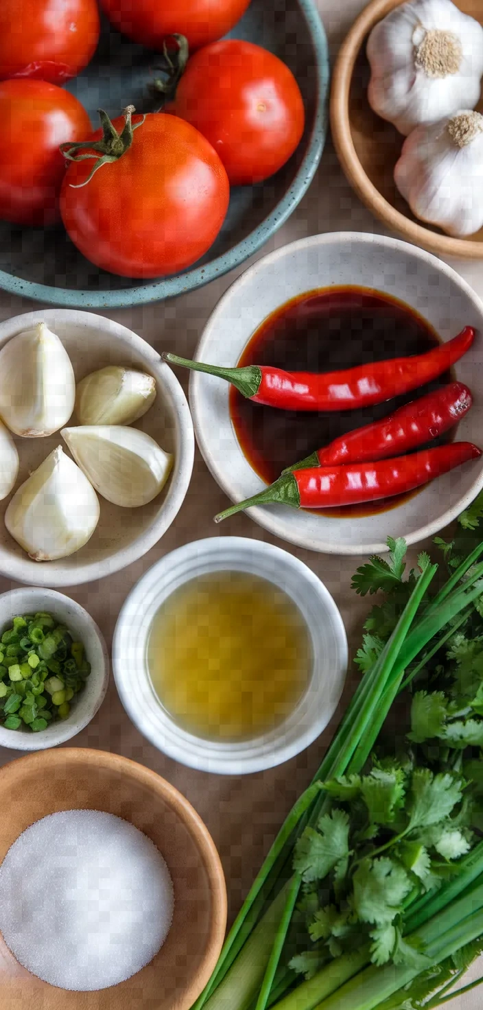 Ingredients photo for Jeow Mak Len Recipe