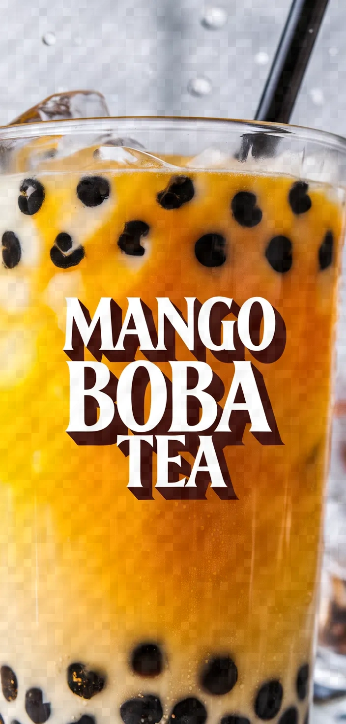 Mango Boba Tea Recipe