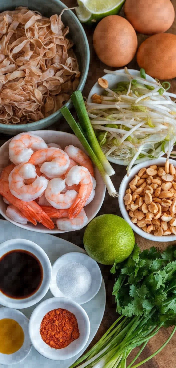 Ingredients photo for Pad Thai Recipe