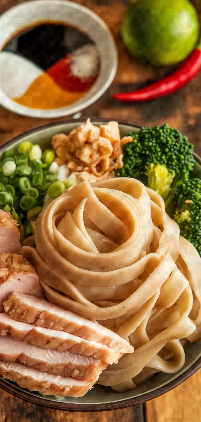 Ingredients photo for Sen Yai Noodles Recipe
