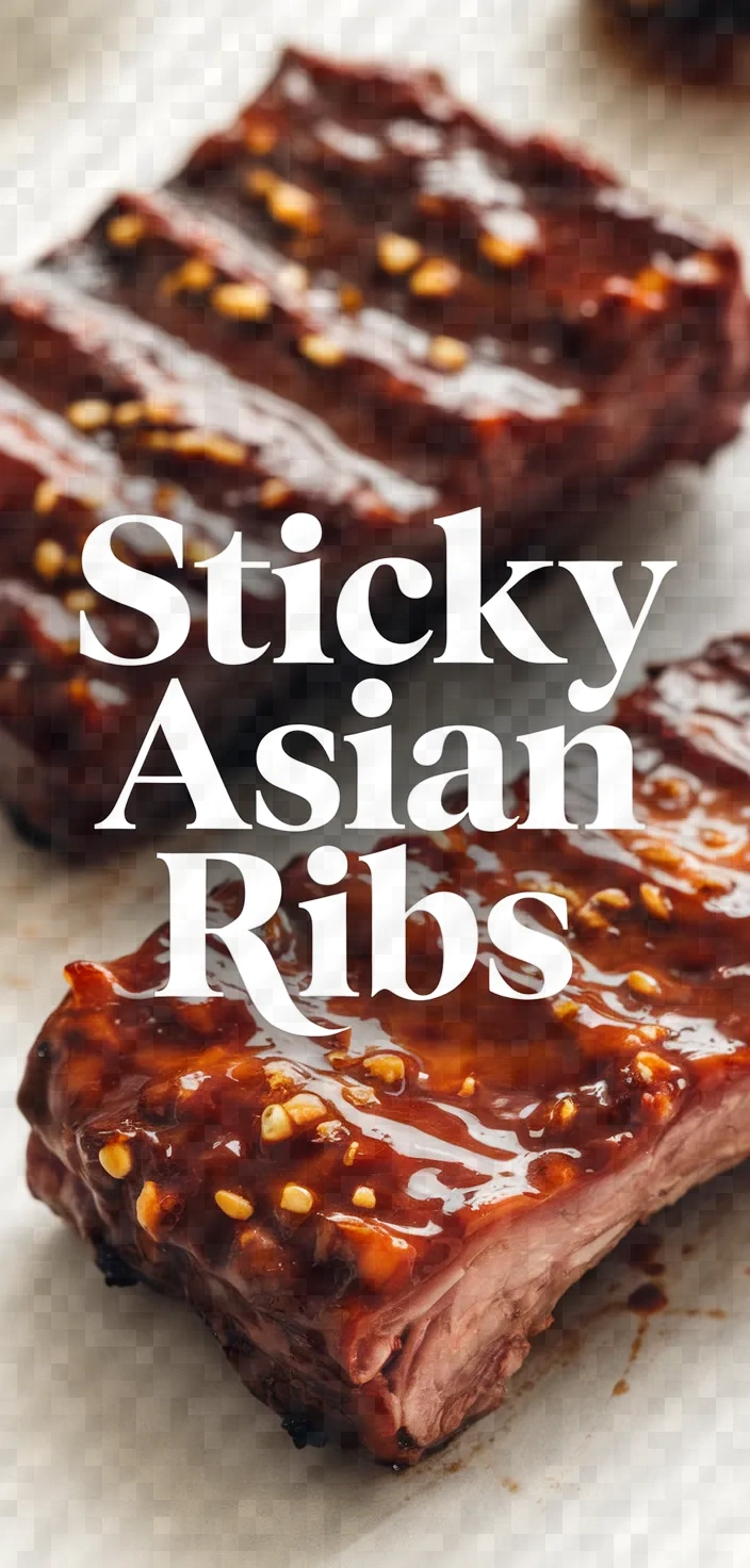Sticky Asian Ribs Recipe
