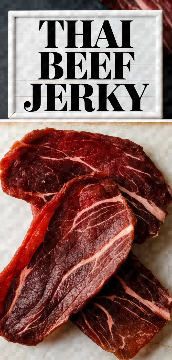 Thai Beef Jerky Recipe
