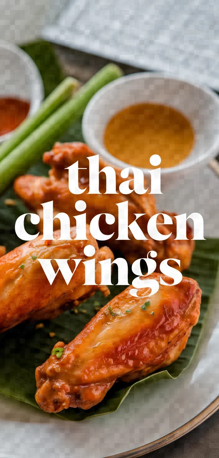 Thai Chicken Wings Recipe