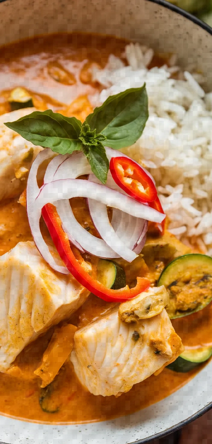 Ingredients photo for Thai Cod Curry Recipe