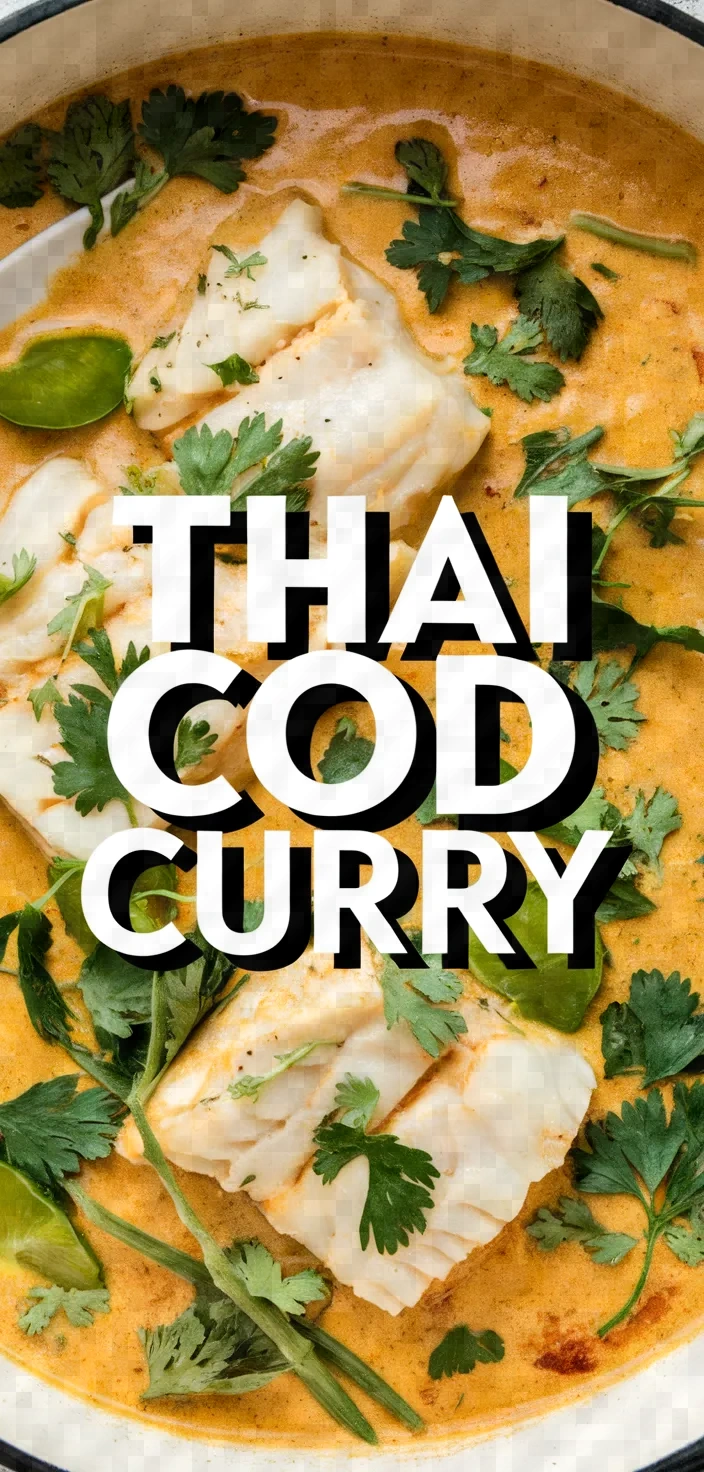 Thai Cod Curry Recipe