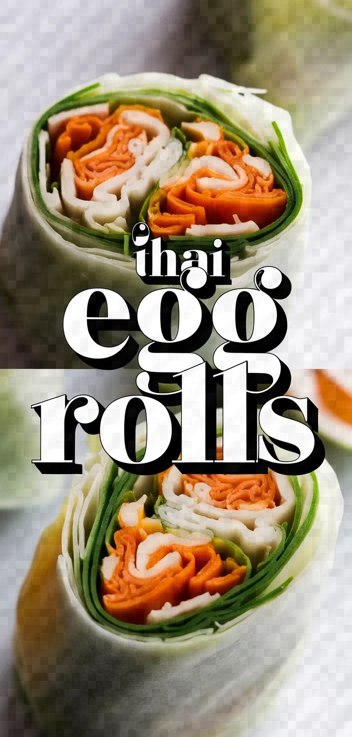 Thai Egg Rolls Recipe