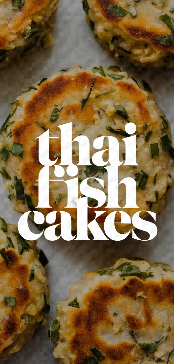 Thai Fish Cakes Recipe