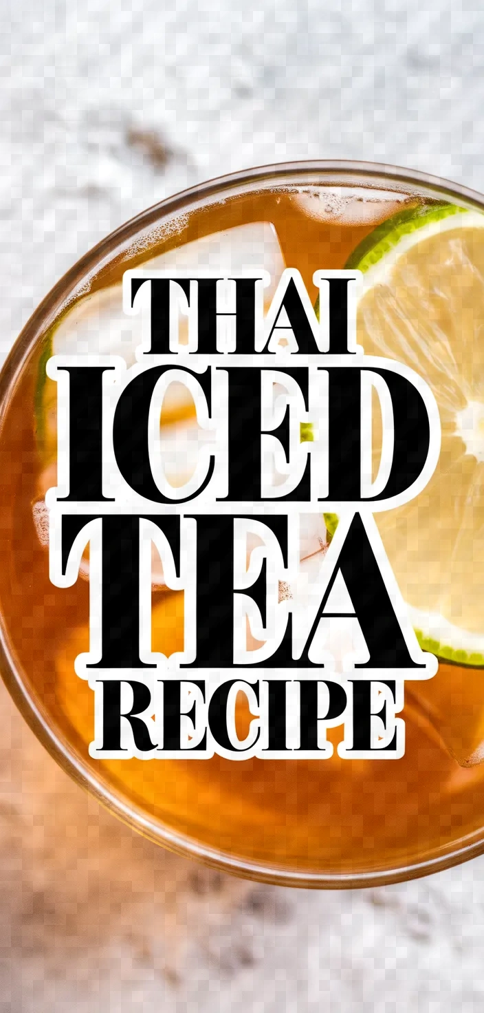 Thai Iced Tea Recipe
