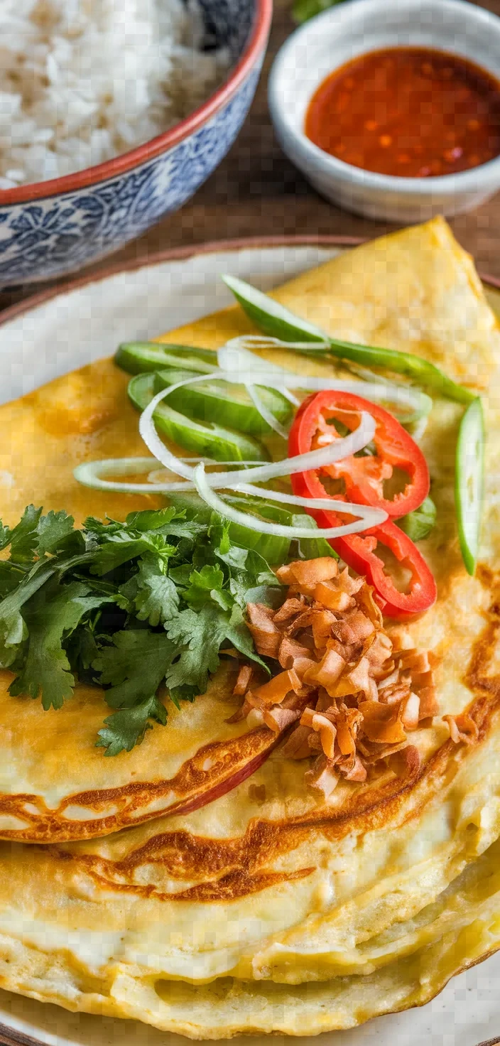 Ingredients photo for Thai Omelet Recipe