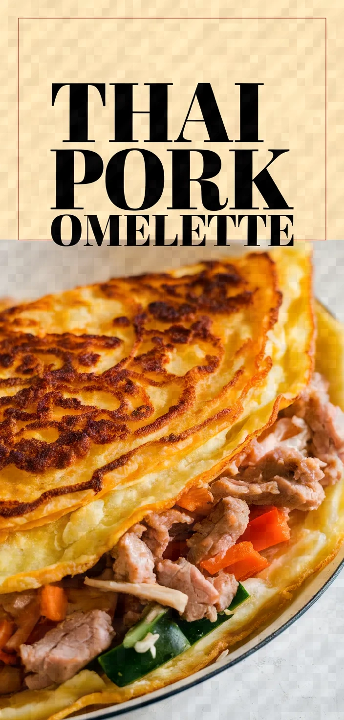 Thai Pork Omelette Recipe