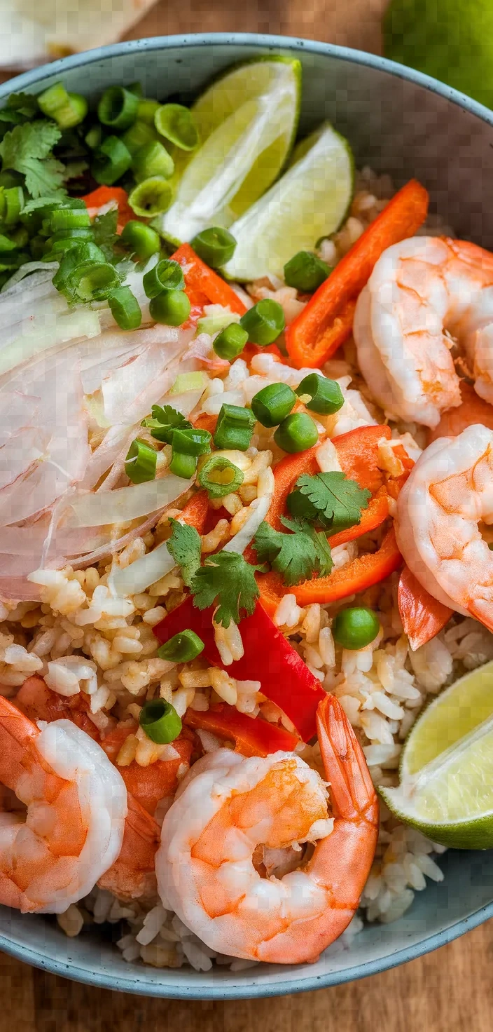 Ingredients photo for Thai Shrimp Fried Rice Recipe