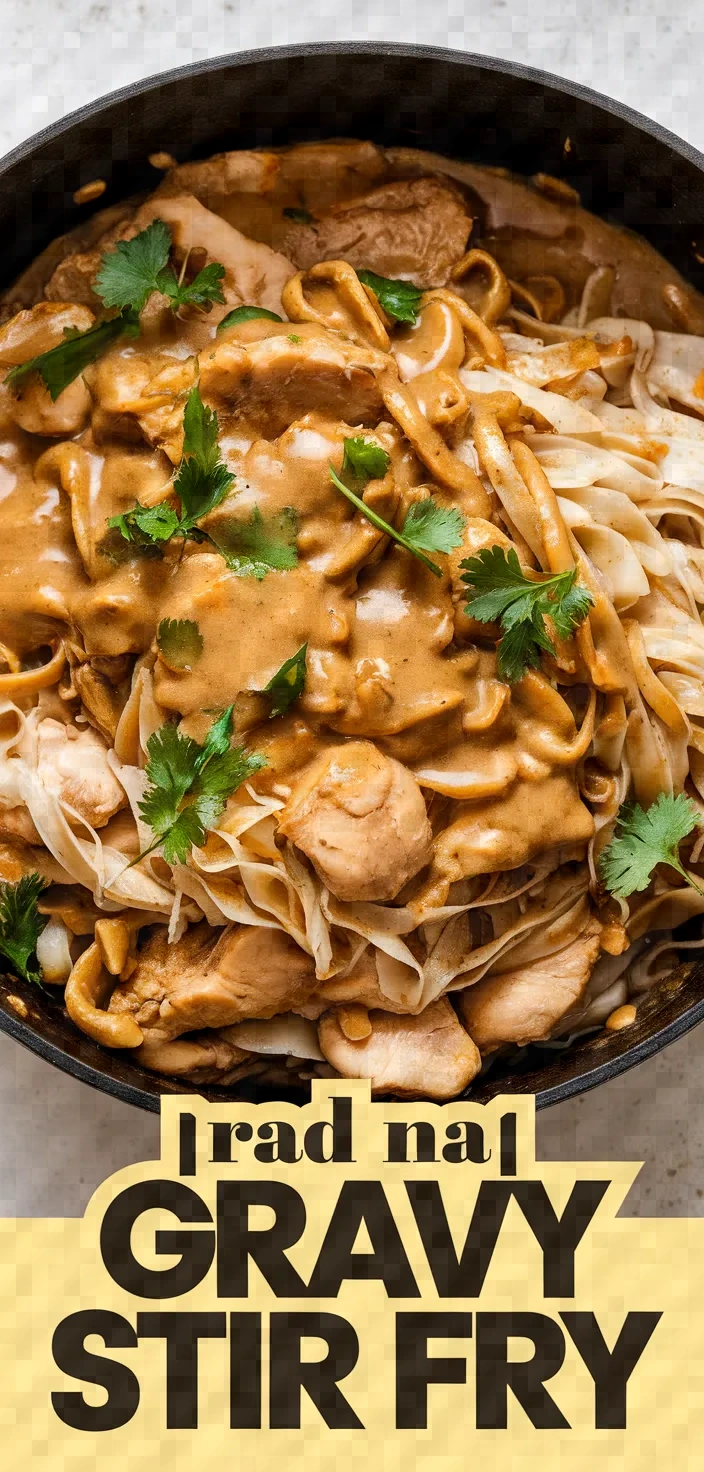 Photo of Thai Stir Fry With Gravy Rad Na Recipe