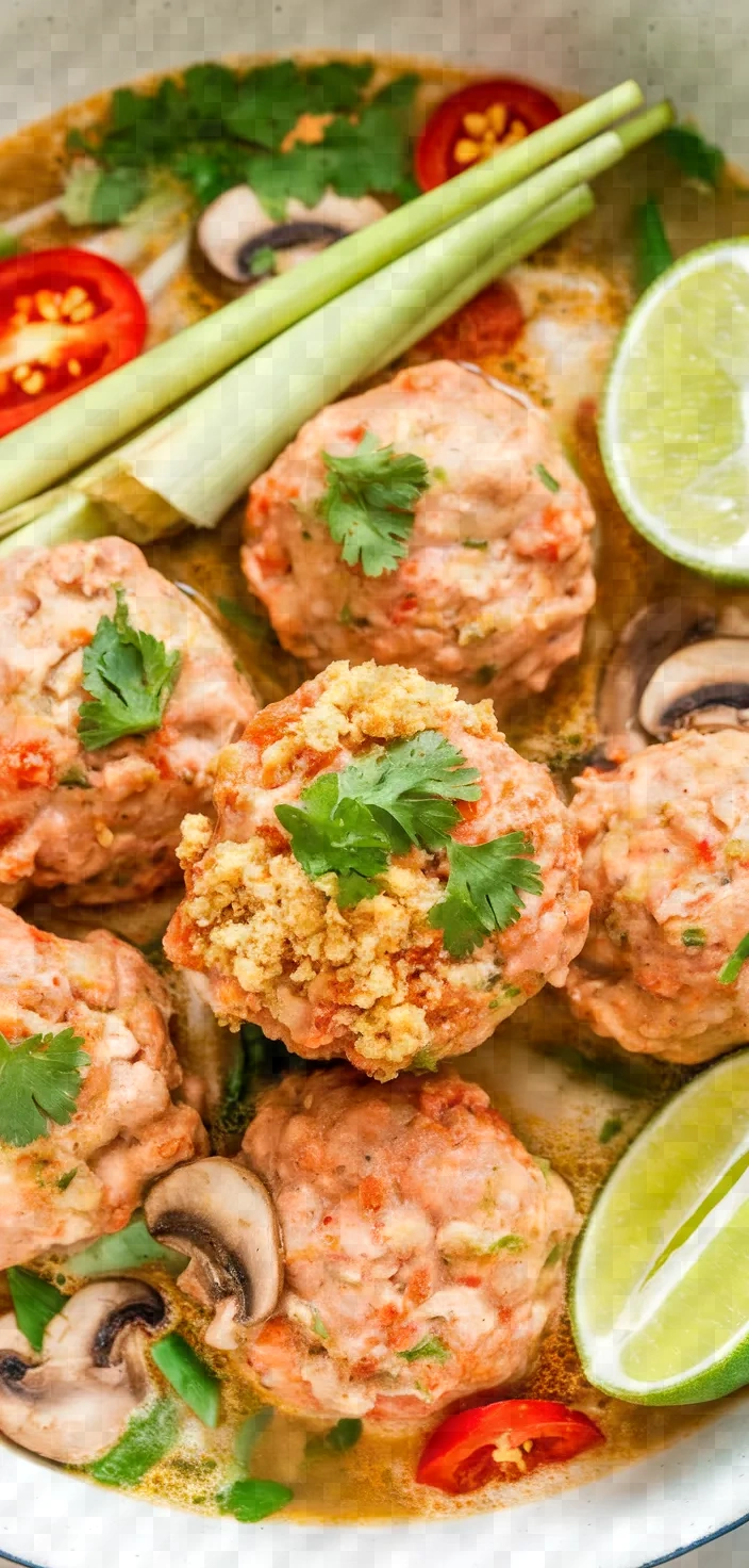 Ingredients photo for Thai Tom Yum Meatballs Recipe