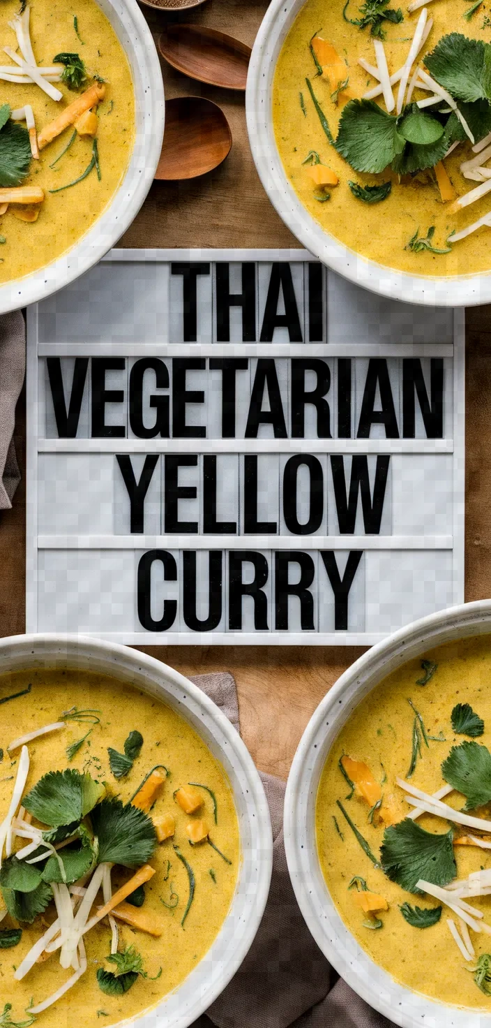 Thai Vegetarian Yellow Curry Recipe