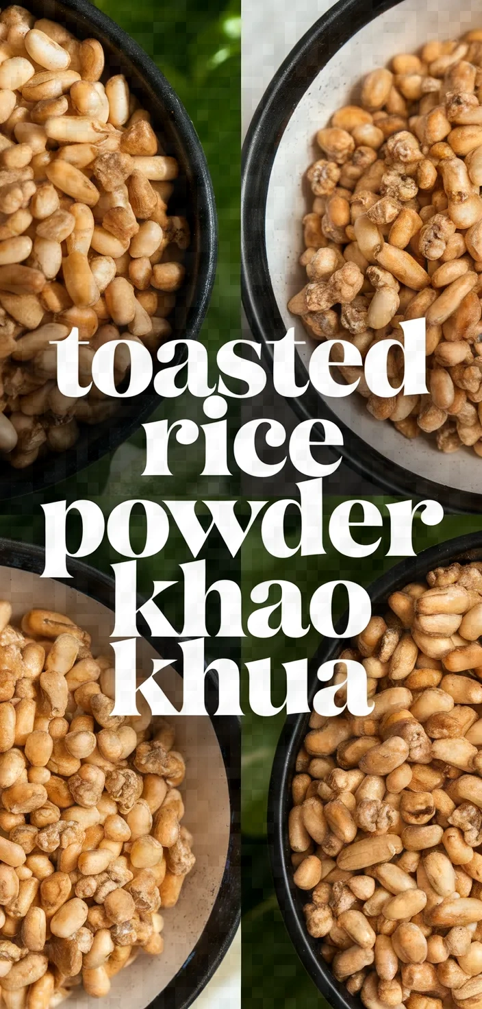 Photo of Toasted Rice Powder Khao Khua Recipe