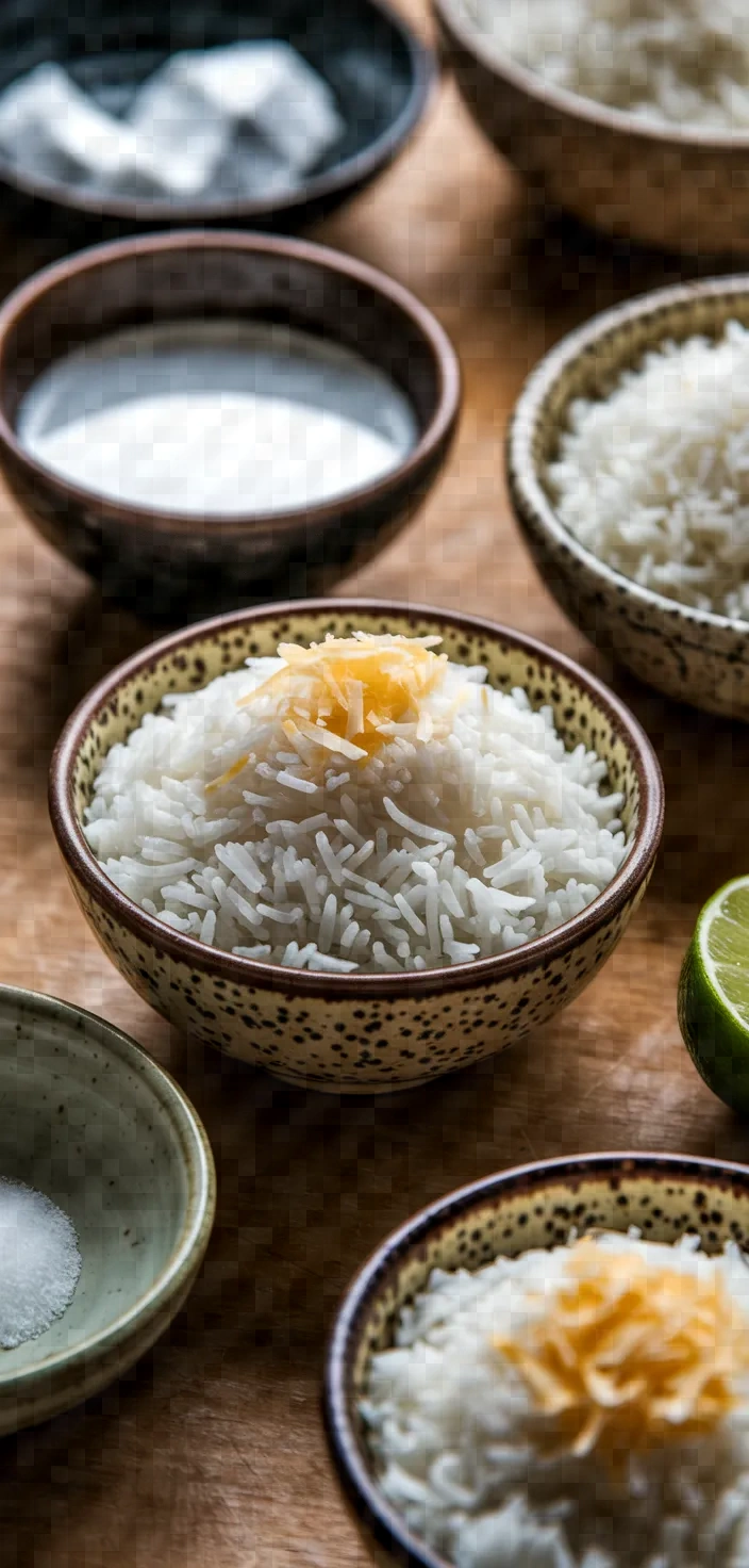 Ingredients photo for Coconut Rice Recipe