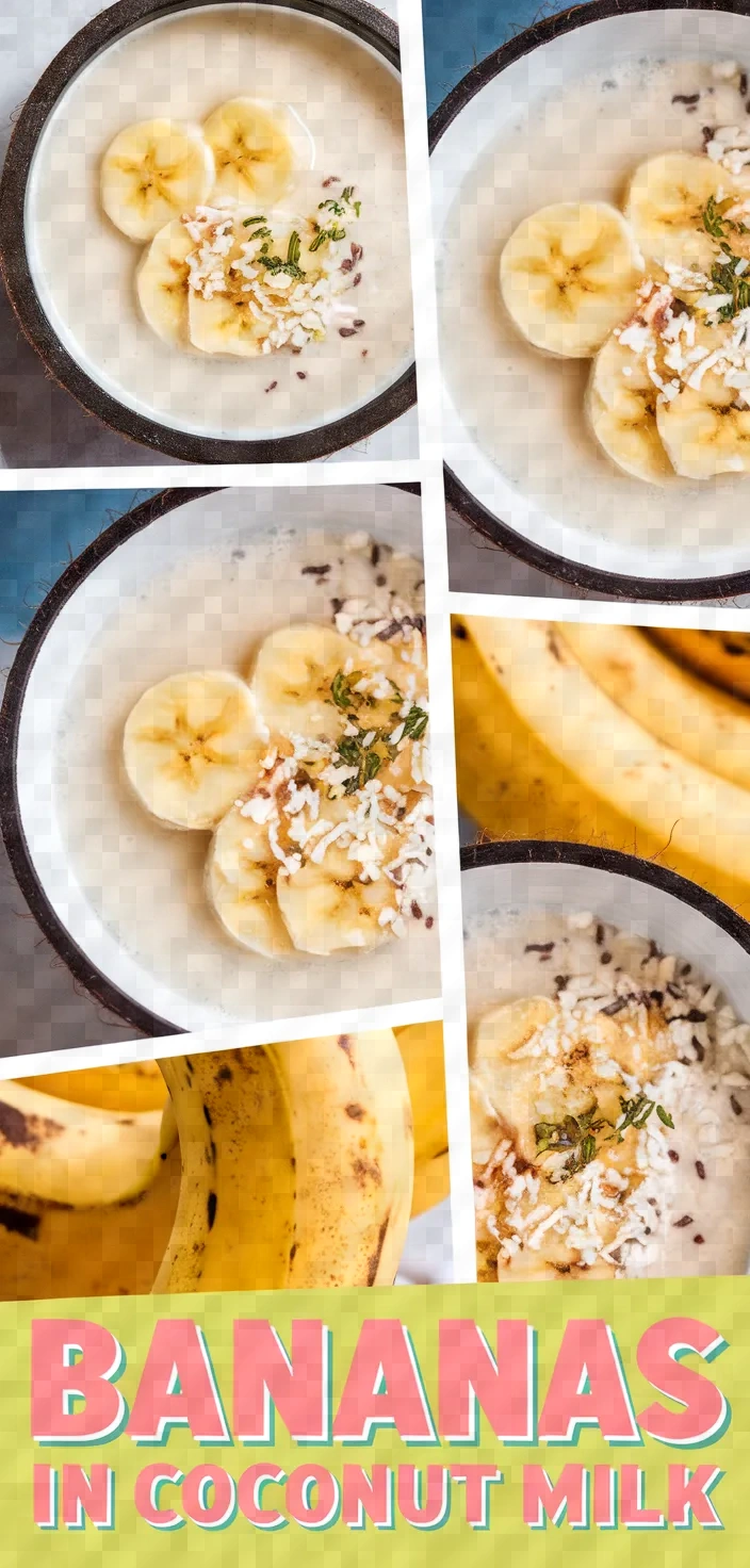 A photo of Bananas In Coconut Milk Recipe