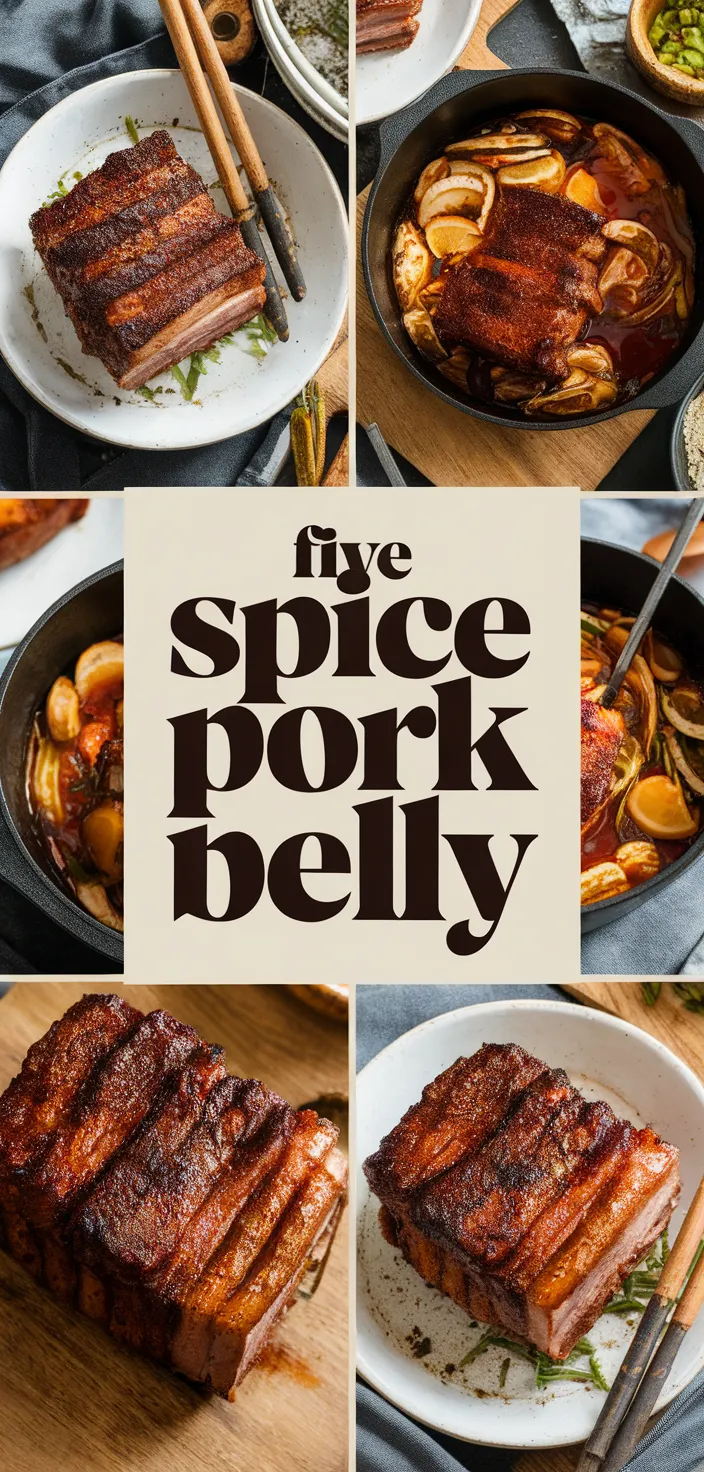 A photo of Five Spice Pork Belly Recipe