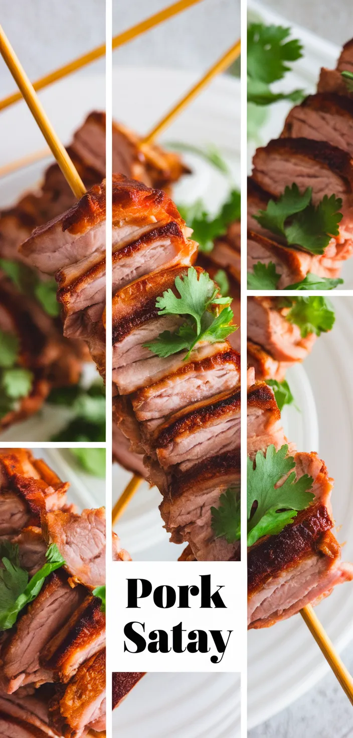 A photo of Pork Satay Recipe