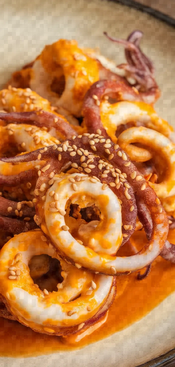 A photo of Salted Egg Squid Recipe