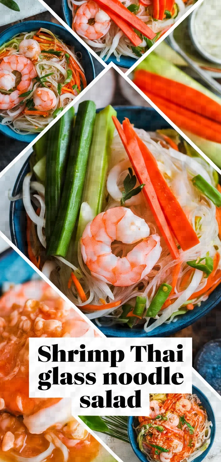 A photo of Thai Glass Noodle Salad With Shrimp Recipe