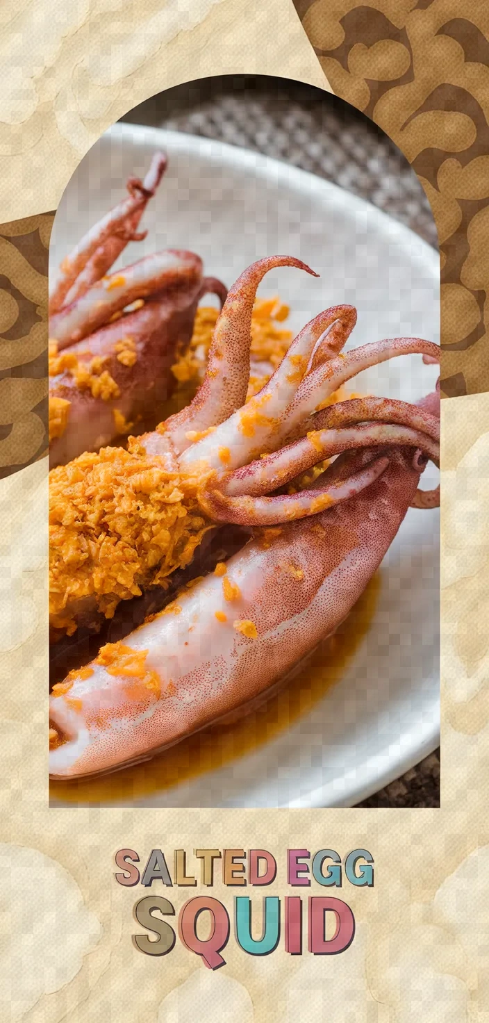 Photo of Salted Egg Squid Recipe