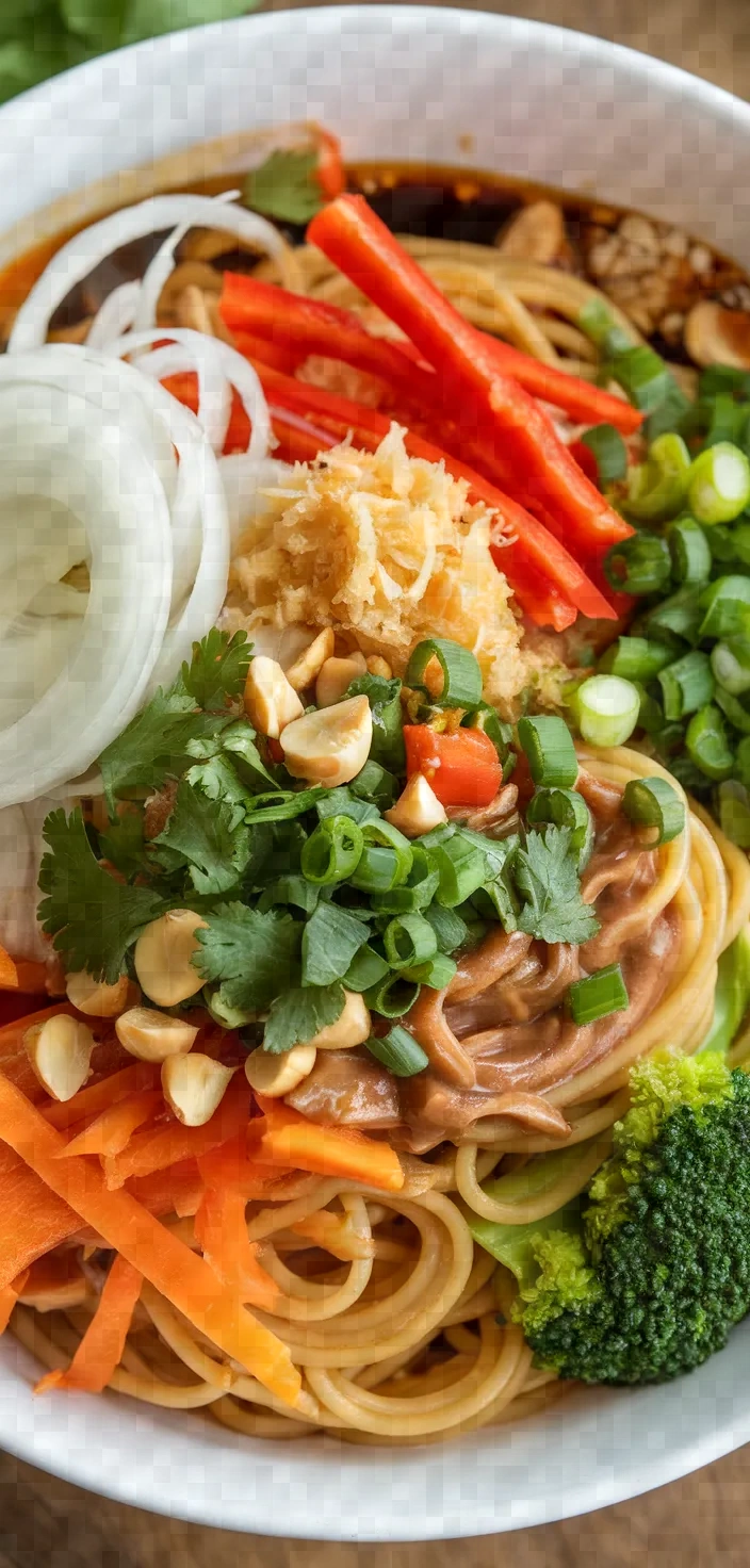 Ingredients photo for Thai Spaghetti Recipe