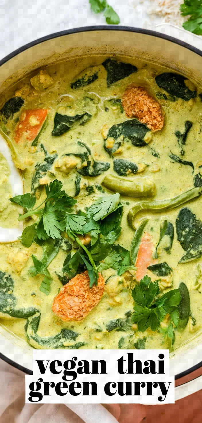 Photo of Vegan Thai Green Curry Recipe
