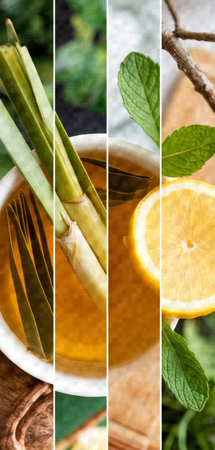 A photo of Lemongrass Pandan Tea Recipe
