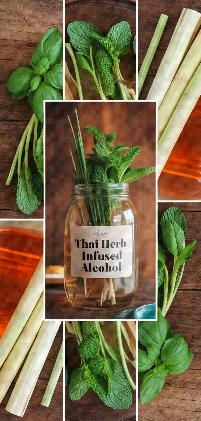A photo of Thai Herb Infused Alcohol Recipe