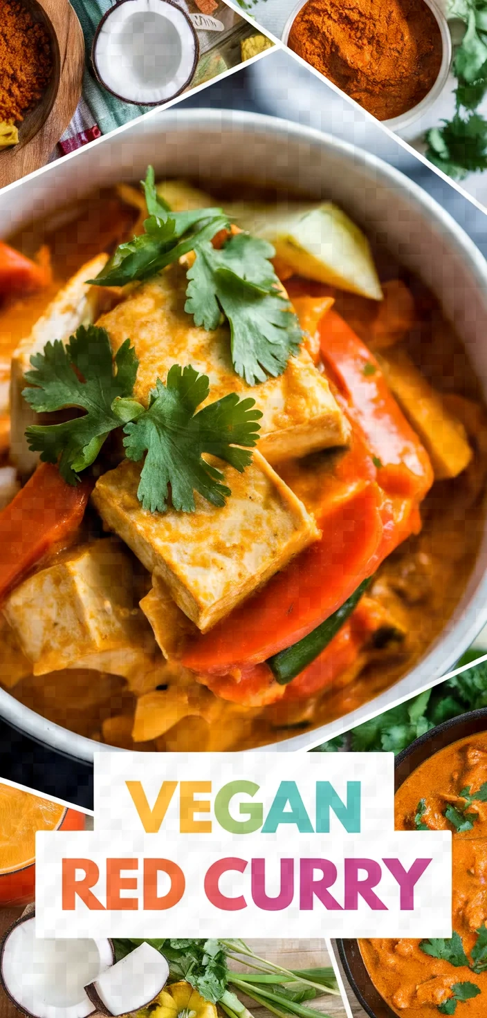 A photo of Vegan Red Curry Recipe