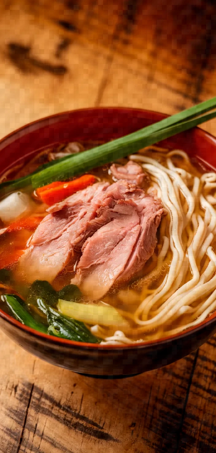 Photo of Duck Noodle Soup Recipe