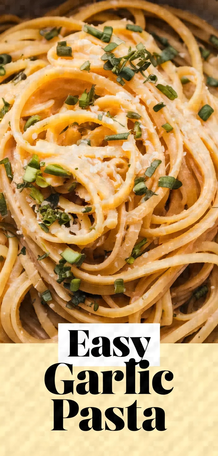 Easy Garlicky Pasta Recipe