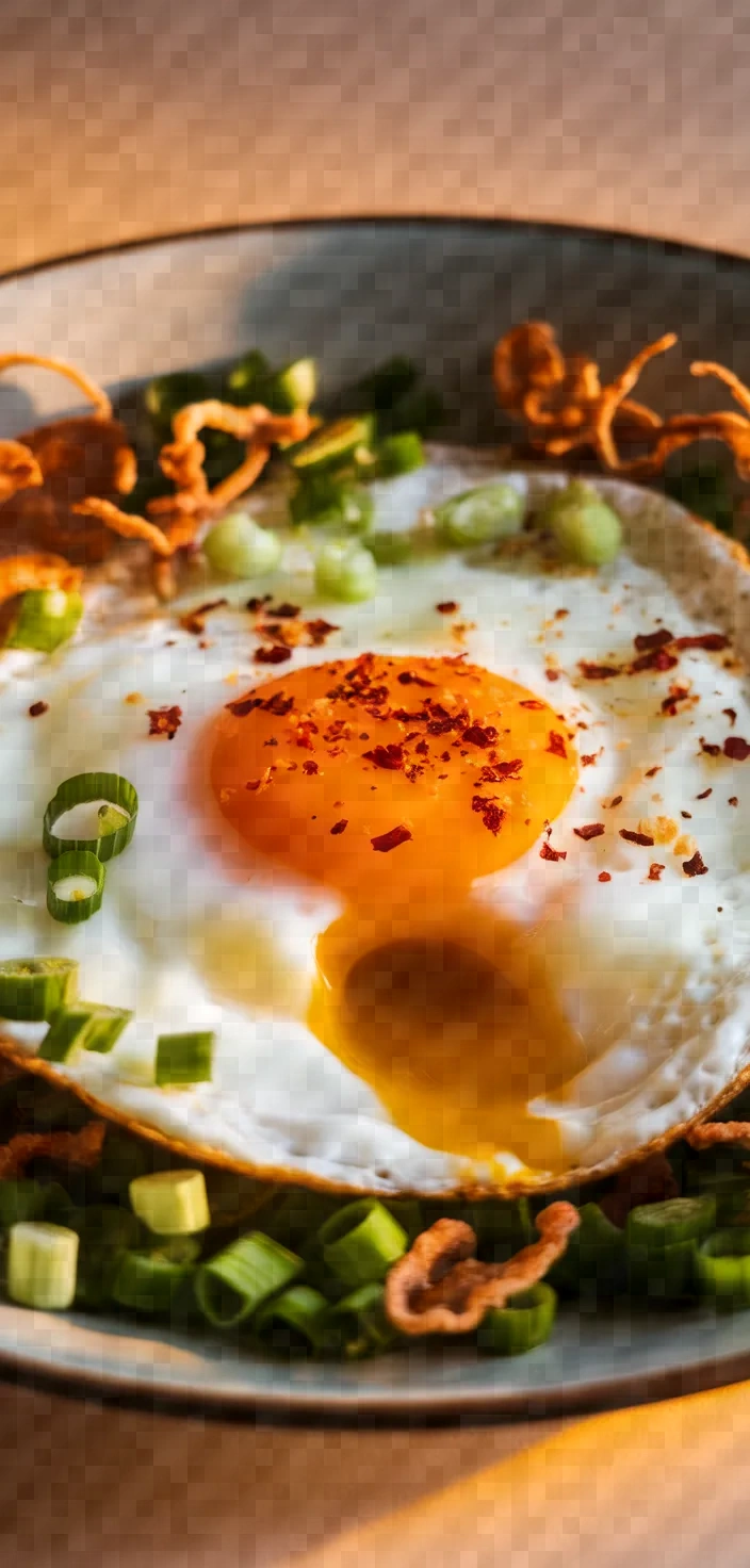 Photo of Fried Egg Thai Style Recipe