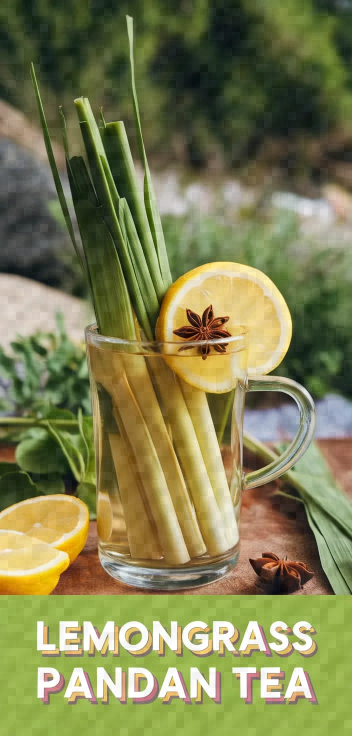 Photo of Lemongrass Pandan Tea Recipe