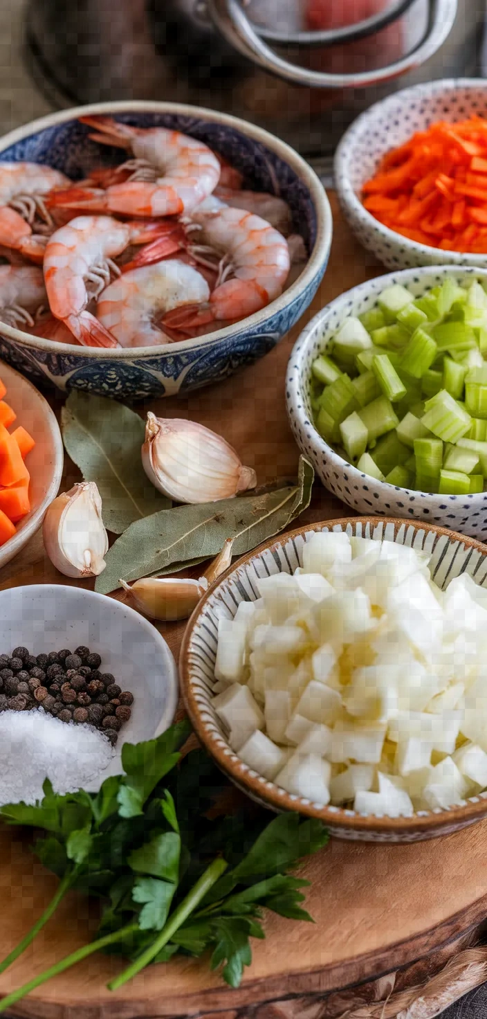 Ingredients photo for Shrimp Stock Recipe