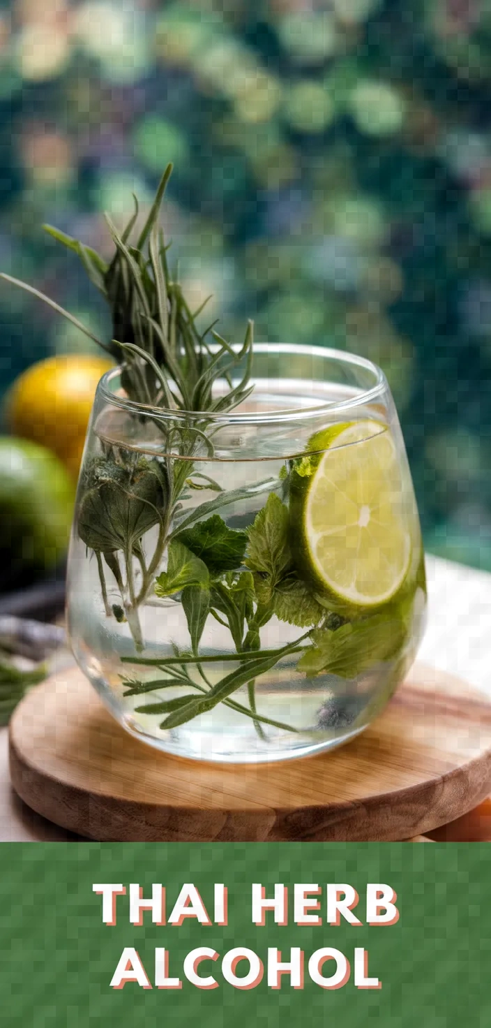 Photo of Thai Herb Infused Alcohol Recipe
