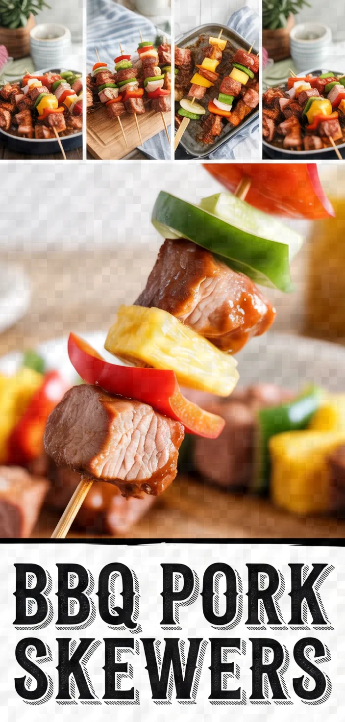 A photo of Bbq Pork Skewers Recipe
