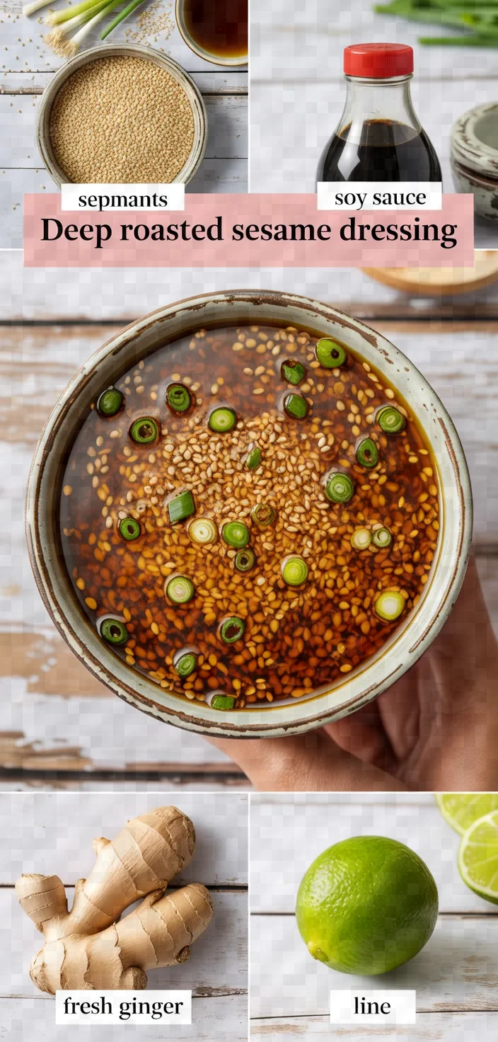 A photo of Deep Roasted Sesame Dressing Recipe