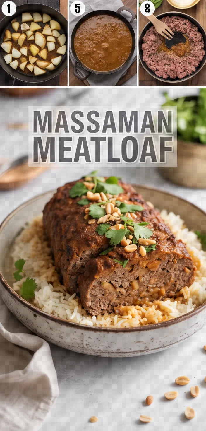 A photo of Massaman Meatloaf Recipe