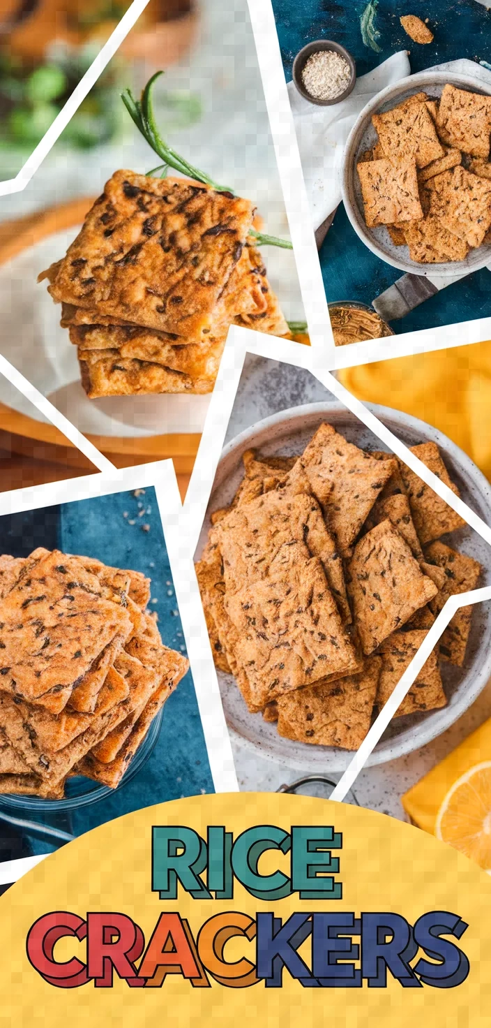 A photo of Rice Crackers Recipe