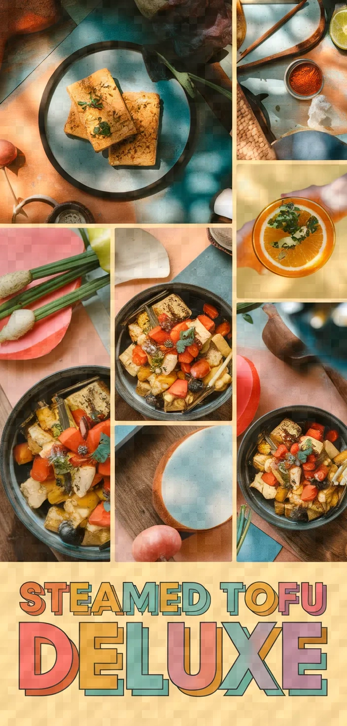 A photo of Steamed Tofu Deluxe Recipe